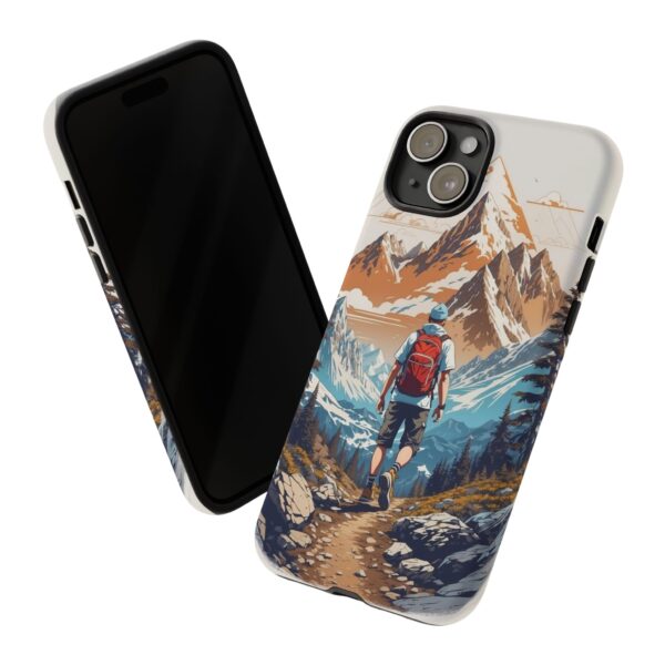 Adventure Phone Case, Mountain Hiking Phone Cover, Outdoor Enthusiast Gift, Nature Lover Accessory, Travel Cell Phone Protector