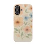 Floral Biodegradable Phone Case - Eco-Friendly Nature Design
