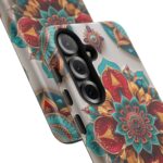 Colorful Mandala Phone Cover, Bohemian Style Accessory, Unique Gift for Her, Stylish Smartphone Protection