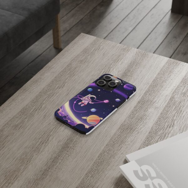 Space Astronaut Slim Phone Case