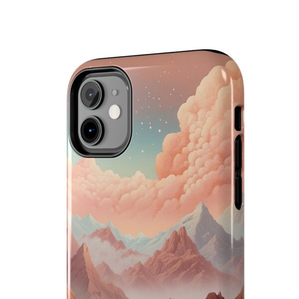 Mountain Reflection Tough Phone Case - Nature-Inspired Design for Adventurers