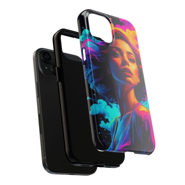 Vibrant, Colorful Woman Design - Tough Phone Case