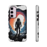 Astronaut Case, Tough Phone Cover, Galaxy Art Protector, Space Lover Gift, Unique Mobile Accessory