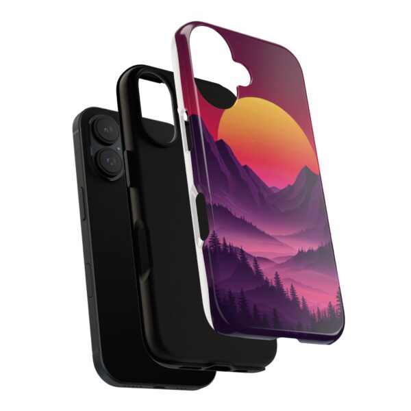 Mountain Sunset Phone Case - Tough Cases for Nature Lovers
