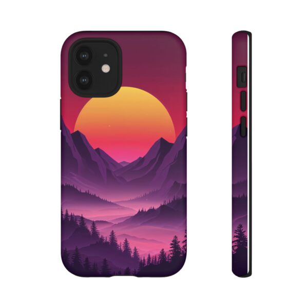 Mountain Sunset Phone Case - Tough Cases for Nature Lovers