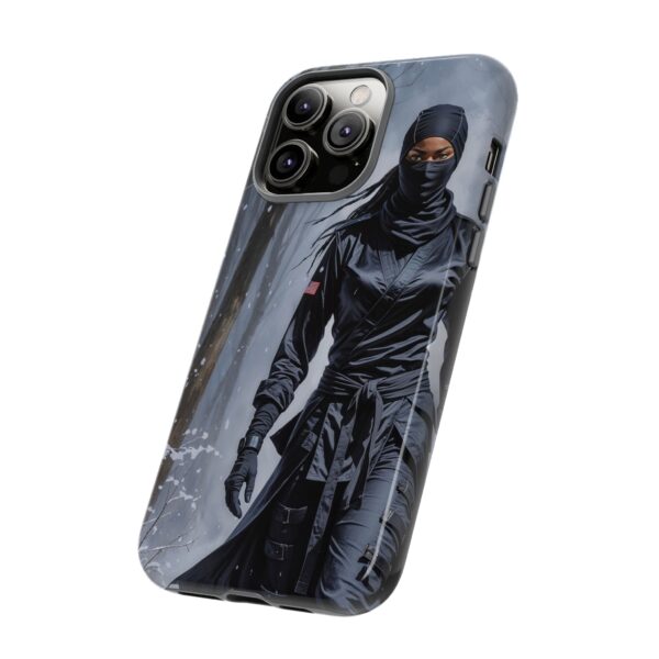 Artistic Phone Case, Ninja Aesthetic, Unique Smartphone Cover, Adventurous Spirit