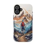 Adventure Phone Case, Mountain Hiking Phone Cover, Outdoor Enthusiast Gift, Nature Lover Accessory, Travel Cell Phone Protector