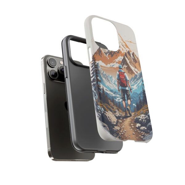 Adventure Phone Case, Mountain Hiking Phone Cover, Outdoor Enthusiast Gift, Nature Lover Accessory, Travel Cell Phone Protector