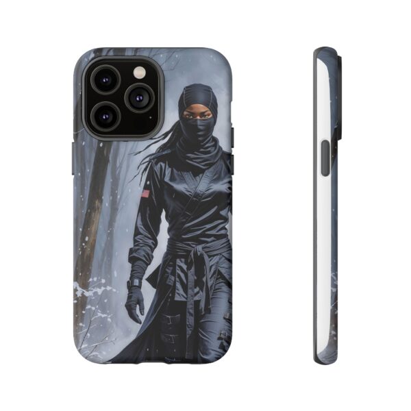 Artistic Phone Case, Ninja Aesthetic, Unique Smartphone Cover, Adventurous Spirit
