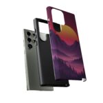 Mountain Sunset Phone Case - Tough Cases for Nature Lovers