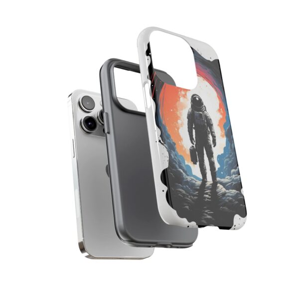 Astronaut Case, Tough Phone Cover, Galaxy Art Protector, Space Lover Gift, Unique Mobile Accessory