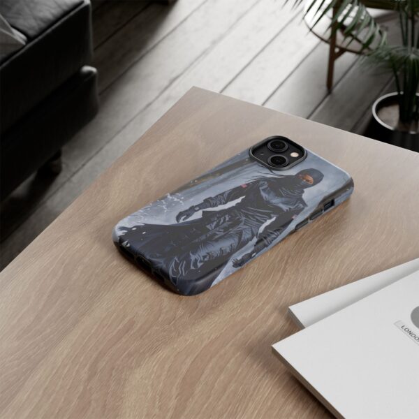 Artistic Phone Case, Ninja Aesthetic, Unique Smartphone Cover, Adventurous Spirit