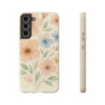 Floral Biodegradable Phone Case - Eco-Friendly Nature Design