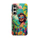 Stylish Hawaiian Tough Phone Case - Perfect for Trendsetters & Everyday Use