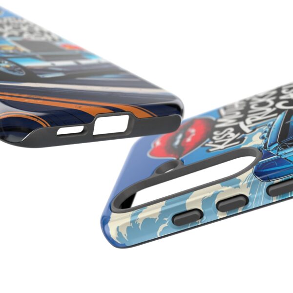 Cool Phone Case for Truck Lovers, Trucking Gifts, Unique Truck Driver Accessories, Kiss Mutha Truckin Cash Design, Fun Car Enthusiast Gift