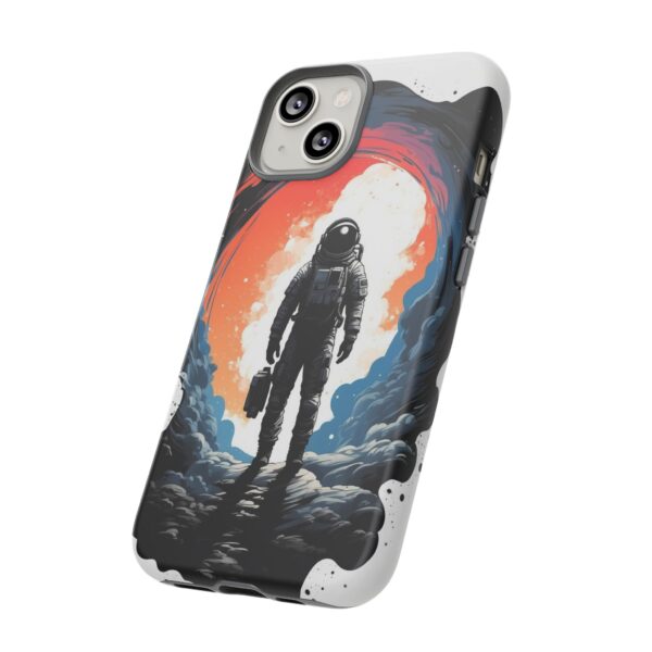 Astronaut Case, Tough Phone Cover, Galaxy Art Protector, Space Lover Gift, Unique Mobile Accessory