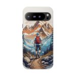 Adventure Phone Case, Mountain Hiking Phone Cover, Outdoor Enthusiast Gift, Nature Lover Accessory, Travel Cell Phone Protector