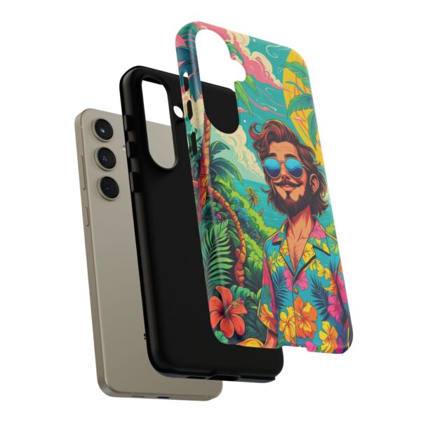 Stylish Hawaiian Tough Phone Case - Perfect for Trendsetters & Everyday Use
