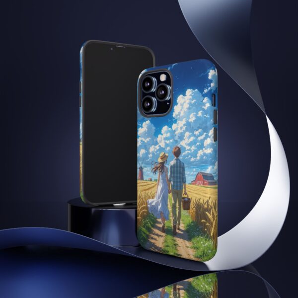 Couple Phone Case – Romantic Landscape Design