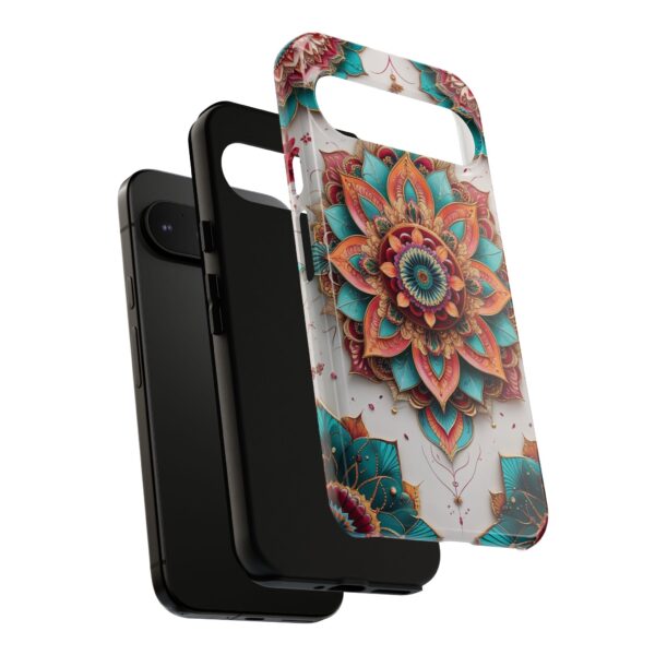Mandala Phone Case, Colorful Floral Design, Bohemian Style, Tough Cases, Gift for Her