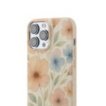 Floral Biodegradable Phone Case - Eco-Friendly Nature Design