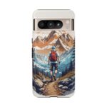 Adventure Phone Case, Mountain Hiking Phone Cover, Outdoor Enthusiast Gift, Nature Lover Accessory, Travel Cell Phone Protector