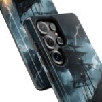 Stormy Seas Tough Phone Case - Pirate Ship Design