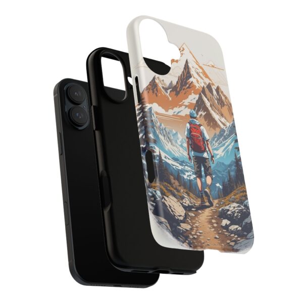 Adventure Phone Case, Mountain Hiking Phone Cover, Outdoor Enthusiast Gift, Nature Lover Accessory, Travel Cell Phone Protector