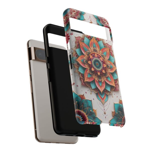 Mandala Phone Case, Colorful Floral Design, Bohemian Style, Tough Cases, Gift for Her