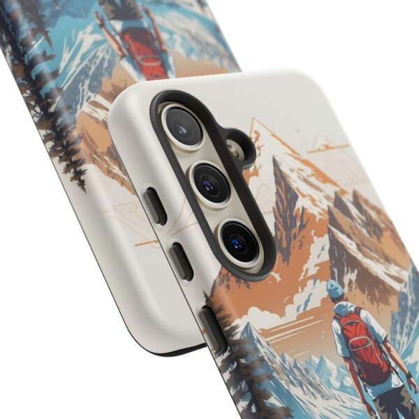 Adventure Phone Case, Mountain Hiking Phone Cover, Outdoor Enthusiast Gift, Nature Lover Accessory, Travel Cell Phone Protector