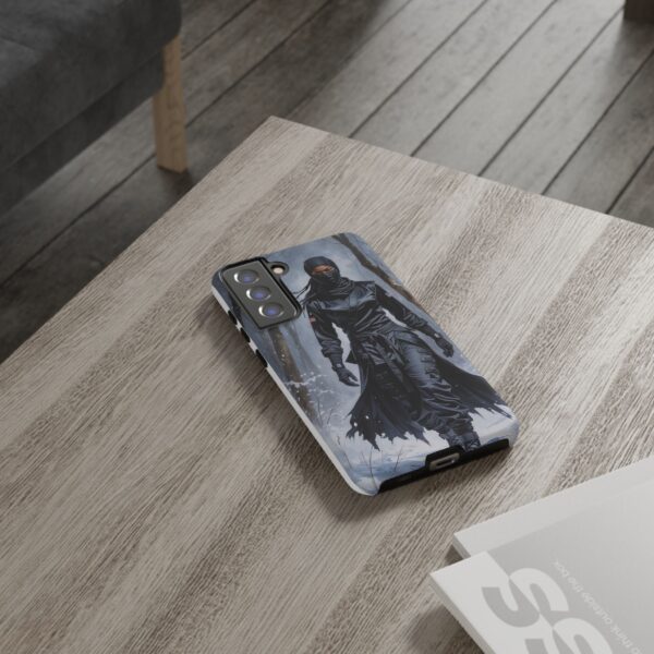 Artistic Phone Case, Ninja Aesthetic, Unique Smartphone Cover, Adventurous Spirit
