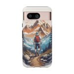 Adventure Phone Case, Mountain Hiking Phone Cover, Outdoor Enthusiast Gift, Nature Lover Accessory, Travel Cell Phone Protector