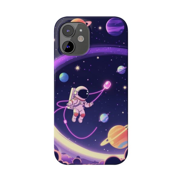 Space Astronaut Slim Phone Case