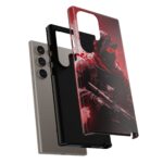 Red Urban Warrior Phone Case for Gamers & Action Fans