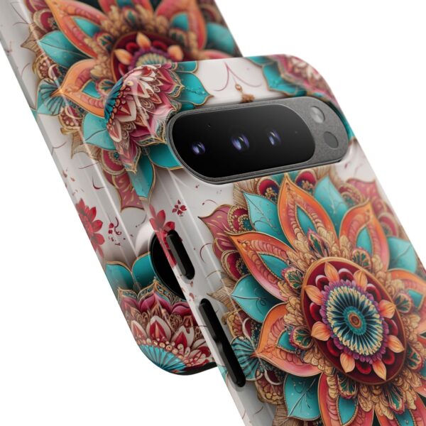 Mandala Phone Case, Colorful Floral Design, Bohemian Style, Tough Cases, Gift for Her