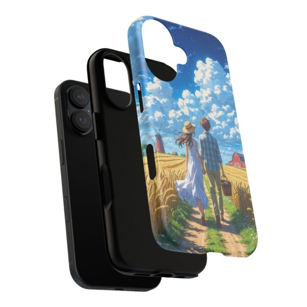 Couple Phone Case – Romantic Landscape Design
