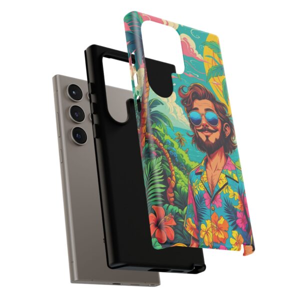 Stylish Hawaiian Tough Phone Case - Perfect for Trendsetters & Everyday Use