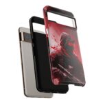 Red Urban Warrior Phone Case for Gamers & Action Fans