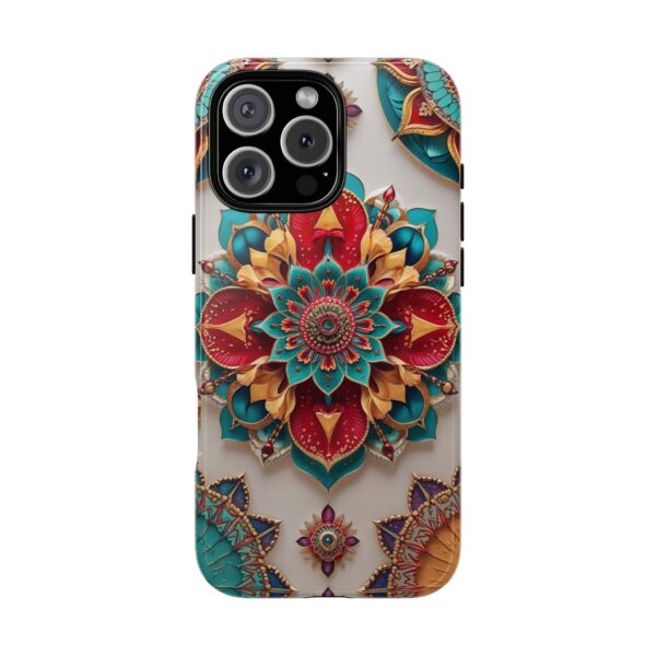 Colorful Mandala Phone Cover, Bohemian Style Accessory, Unique Gift for Her, Stylish Smartphone Protection