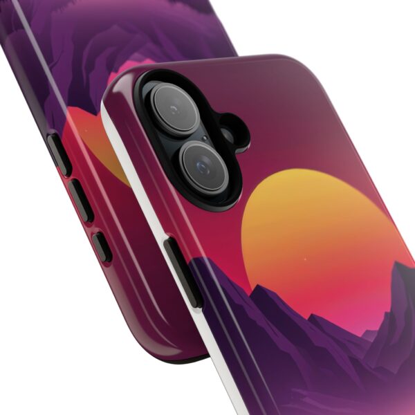 Mountain Sunset Phone Case - Tough Cases for Nature Lovers