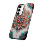 Mandala Phone Case, Colorful Floral Design, Bohemian Style, Tough Cases, Gift for Her