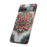 Mandala Phone Case, Colorful Floral Design, Bohemian Style, Tough Cases, Gift for Her