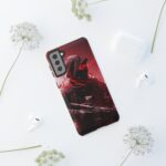 Red Urban Warrior Phone Case for Gamers & Action Fans