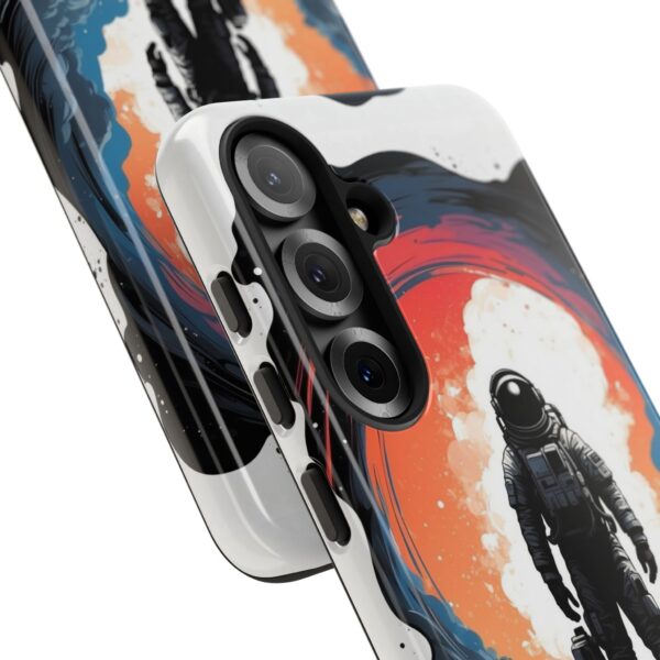 Astronaut Case, Tough Phone Cover, Galaxy Art Protector, Space Lover Gift, Unique Mobile Accessory