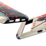 Samurai Warrior Phone Case, Tough Cases, Unique Phone Accessories, Phone Cover Gift, Gamer Phone Decor, Anime Style Case
