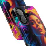 Vibrant, Colorful Woman Design - Tough Phone Case