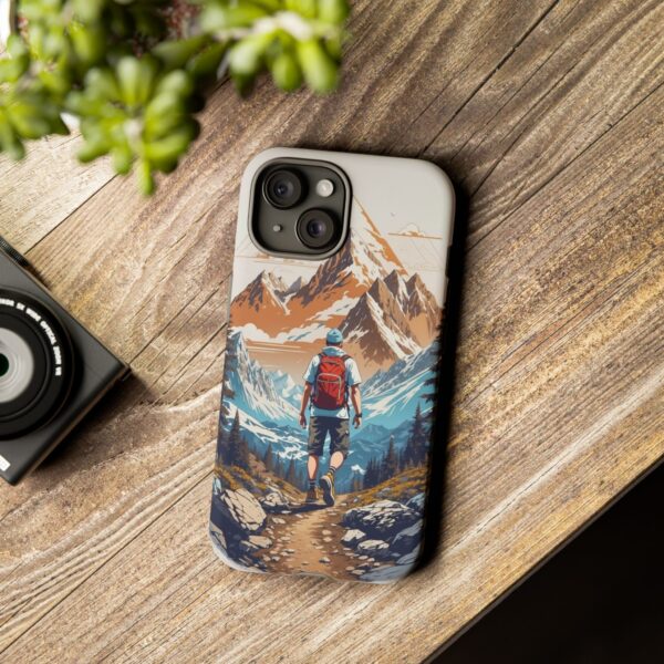 Adventure Phone Case, Mountain Hiking Phone Cover, Outdoor Enthusiast Gift, Nature Lover Accessory, Travel Cell Phone Protector