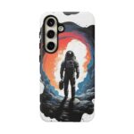 Astronaut Case, Tough Phone Cover, Galaxy Art Protector, Space Lover Gift, Unique Mobile Accessory