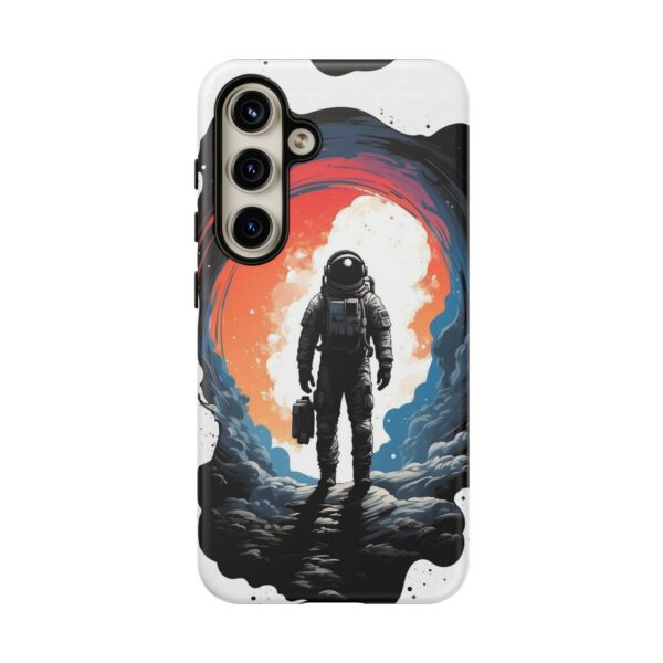 Astronaut Case, Tough Phone Cover, Galaxy Art Protector, Space Lover Gift, Unique Mobile Accessory