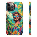 Stylish Hawaiian Tough Phone Case - Perfect for Trendsetters & Everyday Use